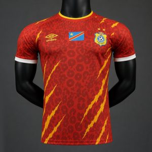 Player Version 2026 Congo Third Red Jersey - Front