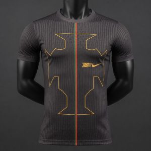 Player Version 2026 Cristiano Ronaldo One Last Dance Portugal Black Jersey - Front