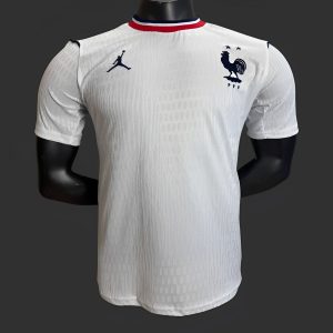 Player Version 2026 France Away White Jersey - Front
