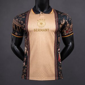 Player Version 2026 Germany National Team Training Heritage Pattern Jersey - Front
