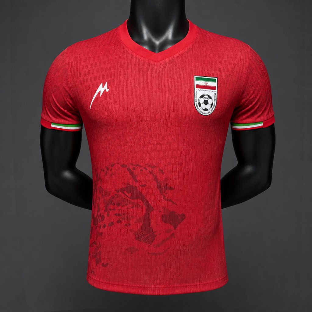 player version 2026 iran home jersey front Player Version 2026 Iran Home Jersey - Front