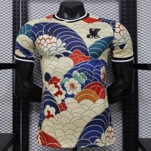 Player Version 2026 Japan Cream with Ukiyo-e Wave Adidas Originals Special Edition Jersey - Front