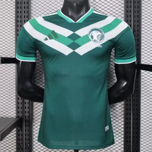 New arrivals Player Version 2026 Saudi Arabia Green Pre-Match Jersey - Front