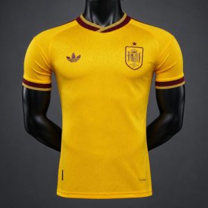 New arrivals Player Version 2026 Spain Golden Special Jersey - Front