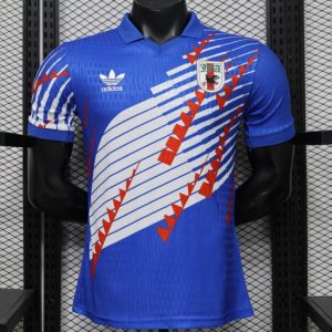 Player Version 2027 Japan Home Blue with Diagonal Graphic Jersey - Front