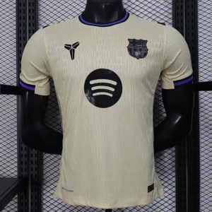 Player Version 25 26 Barcelona Away Jersey - Front