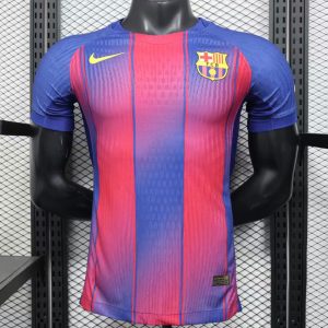 Player Version 25 26 Barcelona Home Jersey Without Sponsor - Front