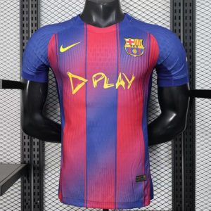 Player Version 25 26 BARCELONA x ED SHEERAN SIGNEE Edition Jersey - Front