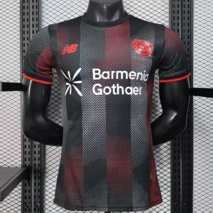 Player Version 25 26 Bayer 04 Leverkusen Home Jersey - Front