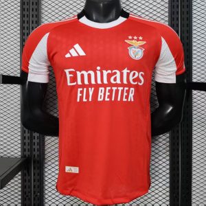 Player Version 25 26 Benfica Home Jersey - Front