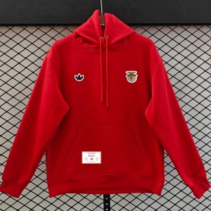 Player Version 25 26 Benfica Red Full Zipper Jackett-9 Colors - Front