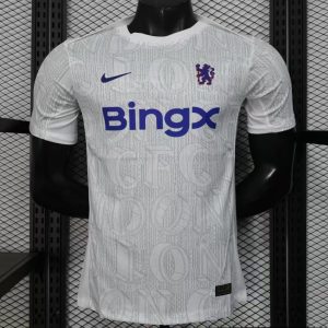 Player Version 25 26 Chelsea White Pre-Match Jersey - Front