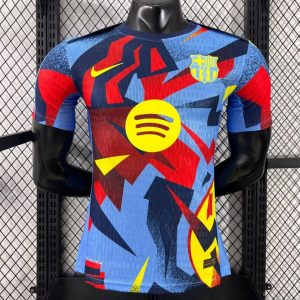 Player Version 25 26 FC Barcelona El Clasico Fourth Pre-Match Jersey - Front