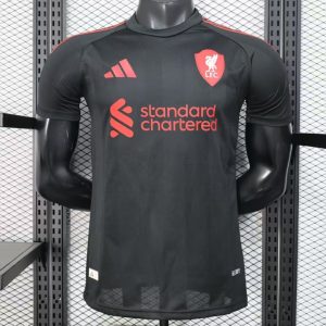 Player Version 25 26 Liverpool Black Jersey - Front