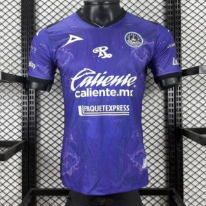 Player Version 25 26 Mazatlán FC Purple with Marble Wash Texture Jersey - Front