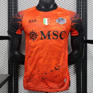 Player Version 25 26 Napoli Halloween Orange Jersey-Glow In Dark - Front