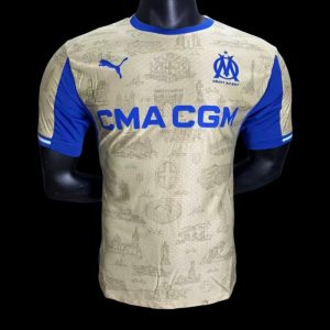 Player Version 25 26 Olympique Marseille Forth Jersey - Front