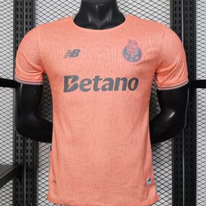 Player Version 25 26 Porto Away Pink Jersey - Front