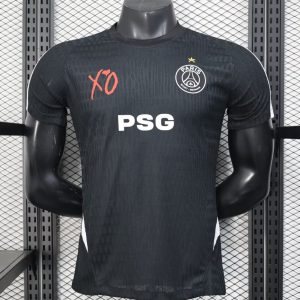 Player Version 25 26 PSG x XO BLACK Pre-Match Jersey - Front