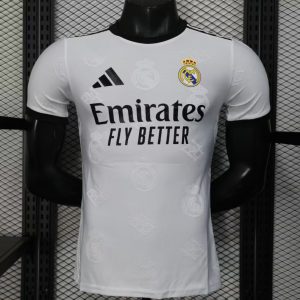 Player Version 25 26 Real Madrid White Special Jersey - Front