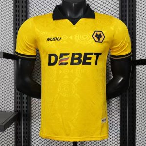 Player Version 25 26 Wolverhampton Wanderers Home Jersey - Front