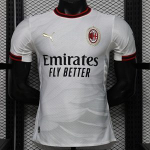 Player Version 26 27 AC Milan Away White Jersey - Front