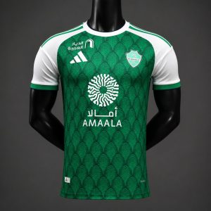 Player Version 26 27 Al-Ahli Saudi FC Home Green Jersey - Front