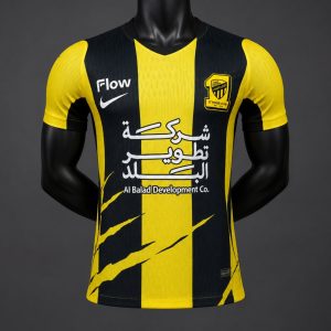 New arrivals Player Version 26 27 Al-Ittihad Club Home Jersey - Front