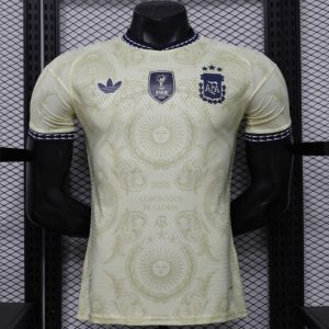 Player Version 26 27 Argentina Champagne Special Edition Jersey - Front