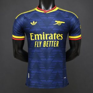 Player Version 26 27 Arsenal Away Navy Jersey - Front