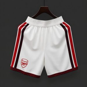 Player Version 26 27 Arsenal Home White Shorts - Front