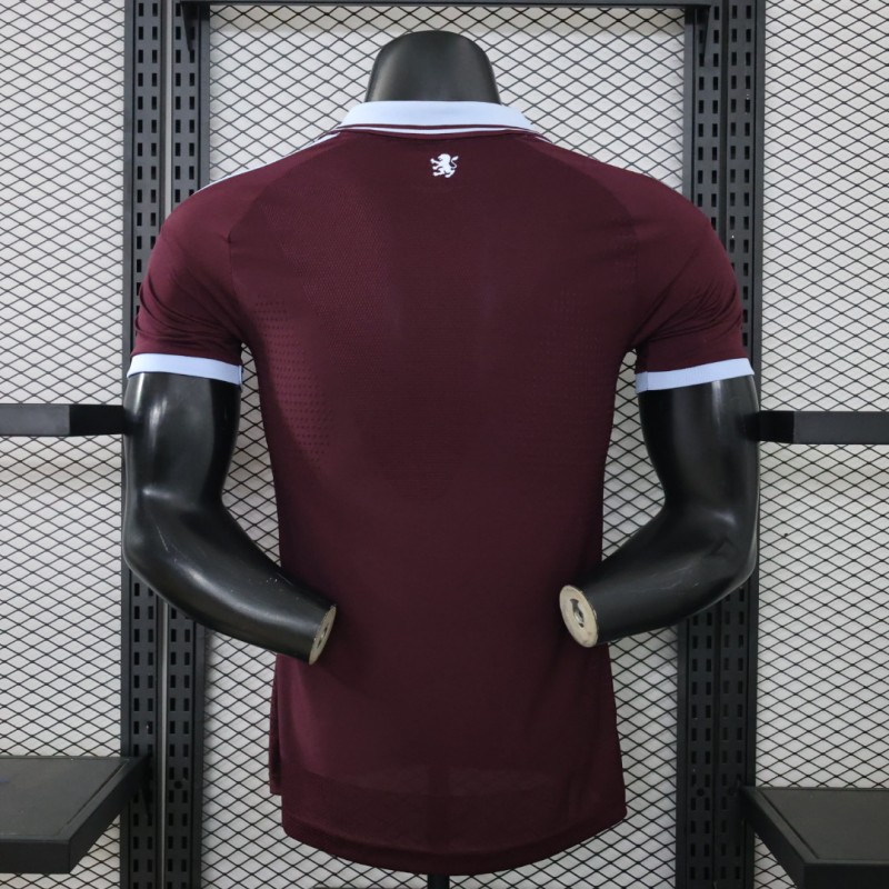 player version 26 27 aston villa home jersey back Player Version 26 27 Aston Villa Home Jersey - Back