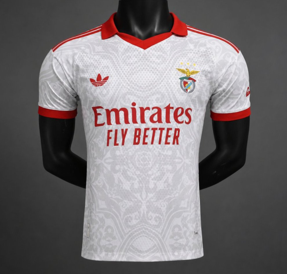 player version 26 27 benfica away jersey front Player Version 26 27 Benfica Away Jersey - Front