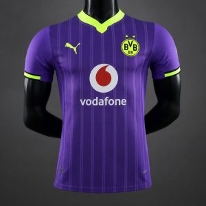 Player Version 26 27 Borussia Dortmund Third Purple Jersey - Front