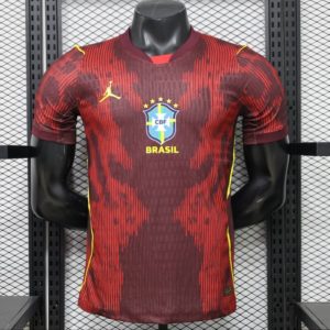 Player Version 26 27 Brazil Dark Red Special Edition Jersey - Front