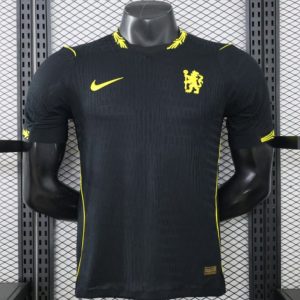 Player Version 26 27 Chelsea FC Black Third Jersey - Front