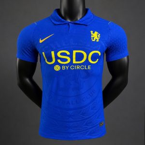 Player Version 26 27 Chelsea Home Jersey With Sponsor - Front