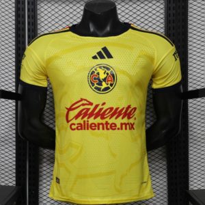 Player Version 26 27 Club América Yellow Home Jersey - Front