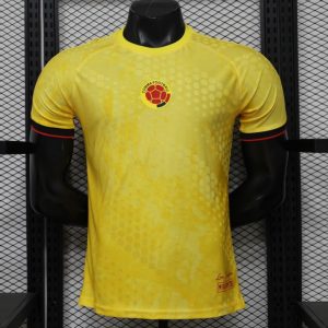 Player Version 26 27 Colombia Yellow Home Jersey - Front