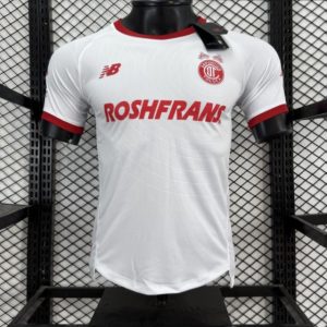 Player Version 26 27 Deportivo Toluca FC New Balance Away White Red Jersey - Front