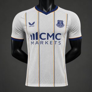 Player Version 26 27 Everton Away White Jersey - Front