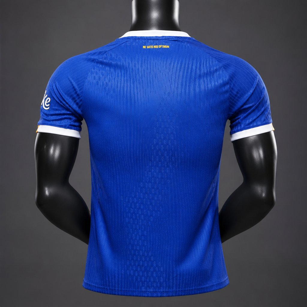 player version 26 27 everton home jersey back Player Version 26 27 Everton Home Jersey - Back