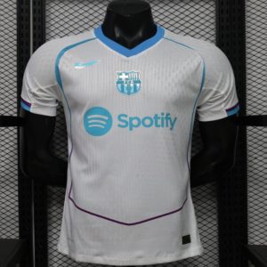 Player Version 26 27 FC Barcelona White Special Edition Away Jersey - Front