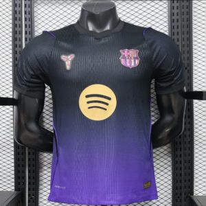 Player Version 26 27 FC Barcelona × Kobe Black & Purple Special Edition Jersey - Front