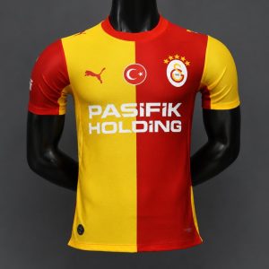 Player Version 26 27 Galatasaray Home Red Yellow Jersey - Front