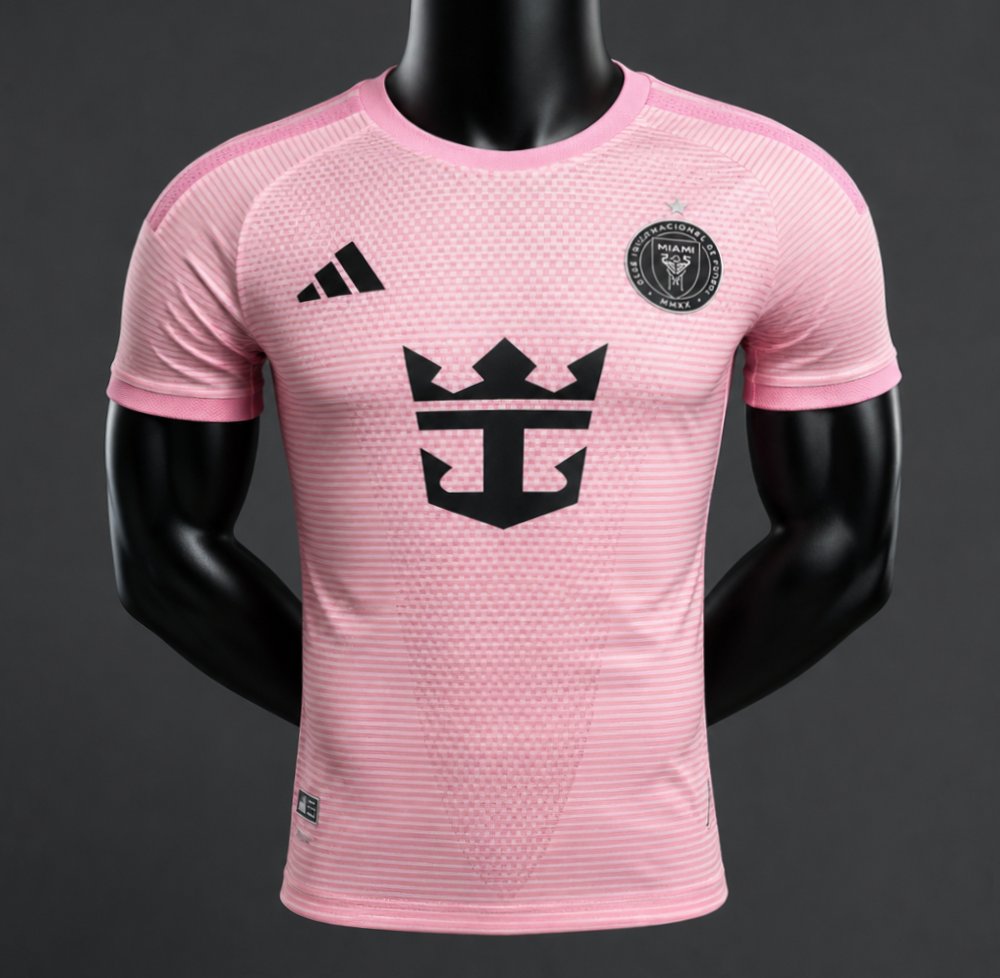 player version 26 27 inter miami home jersey front Player Version 26 27 Inter Miami Home Jersey - Front