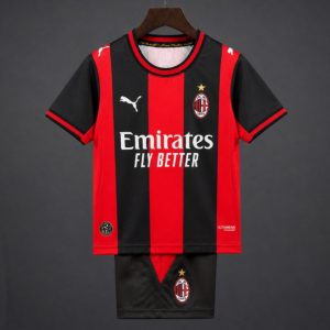 Player Version 26 27 Kids AC Milan Home Jersey - Front