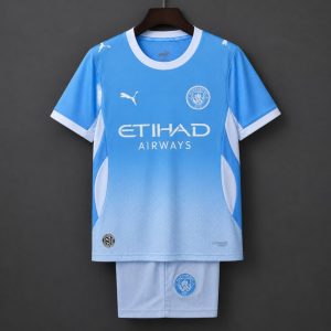 Player Version 26 27 Kids Manchester City Home Jersey - Front