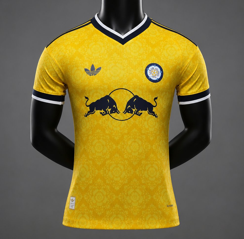player version 26 27 leeds united away jersey front Player Version 26 27 Leeds United Away Jersey - Front