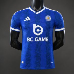 New arrivals Player Version 26 27 Leicester City Home Blue Jersey - Front